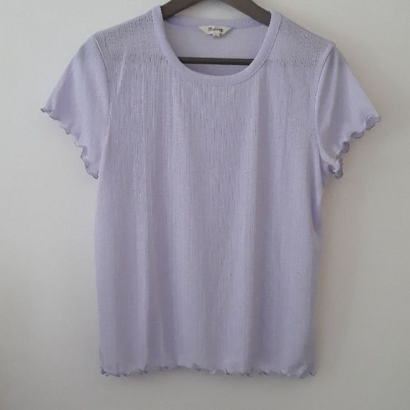 Madewell Sheer Summer Baby Tee Small - Picture 1 of 7
